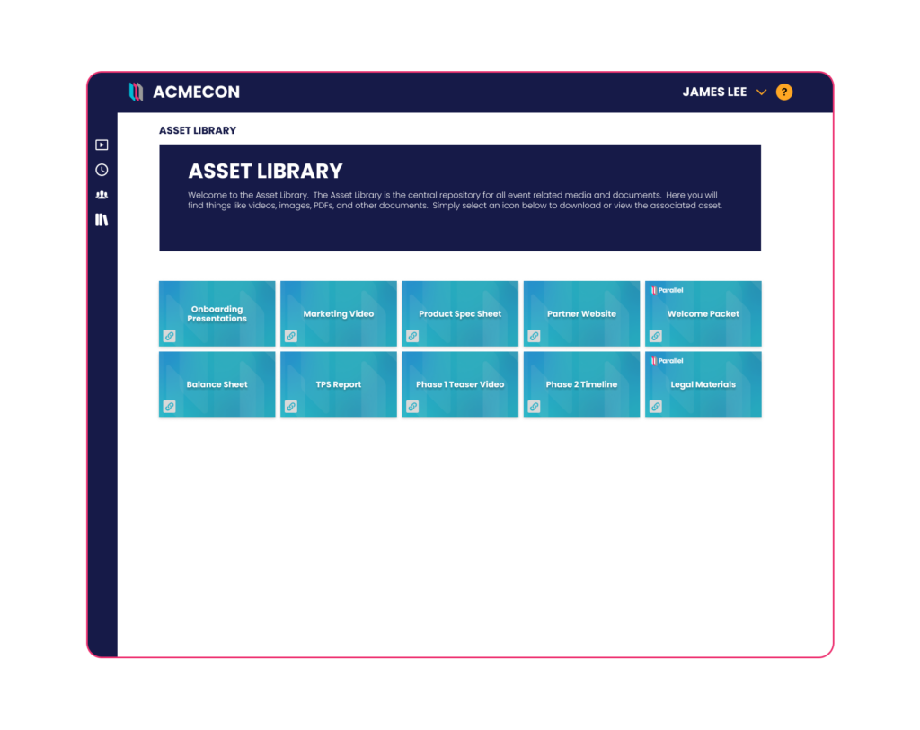 Asset Library Parallel Live